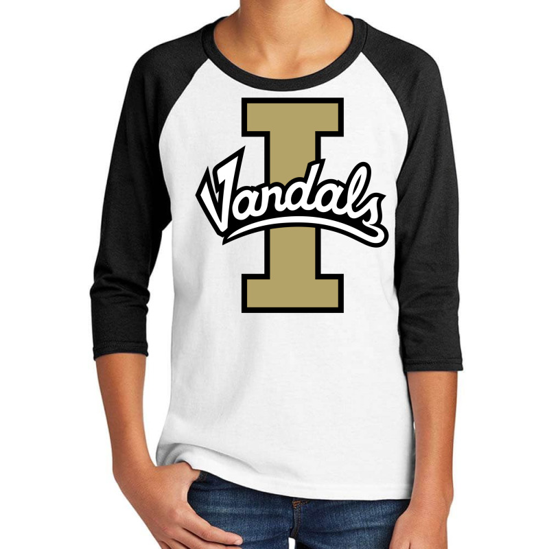 Idaho Vandals Youth 3/4 Sleeve | Artistshot