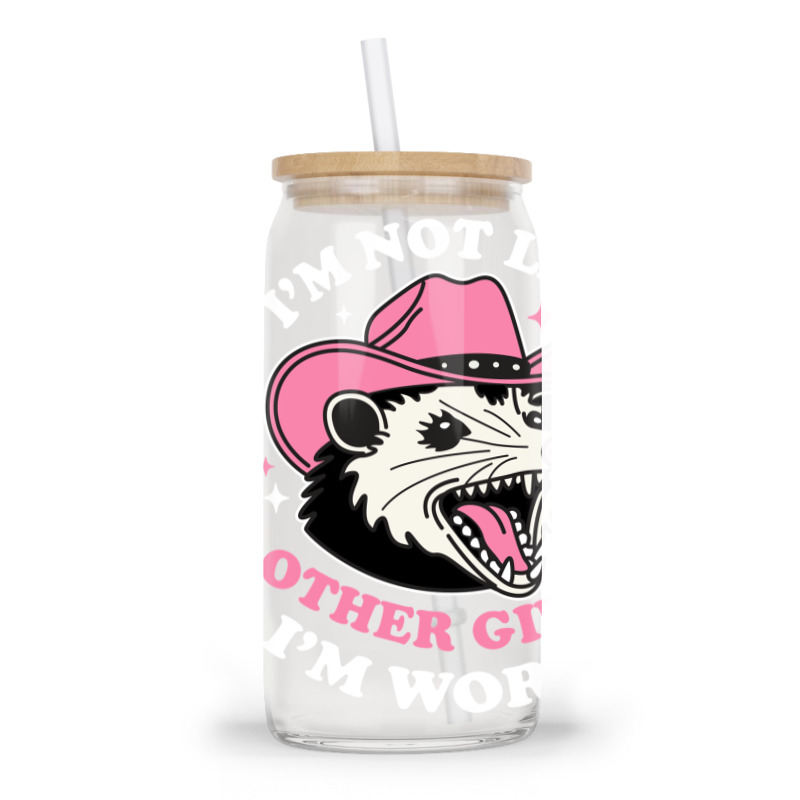 I’m Not Like Other Girls I’m Worse Glass Tumbler | Artistshot