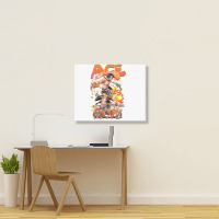 Ace - Onepiece Landscape Canvas Print | Artistshot