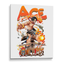 Ace - Onepiece Metal Print Vertical | Artistshot