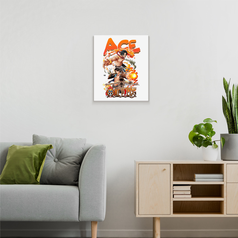 Ace - Onepiece Metal Print Vertical | Artistshot