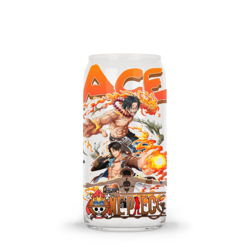 Ace - Onepiece Glass Tumbler | Artistshot