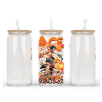 Ace - Onepiece Glass Tumbler | Artistshot