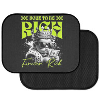 Born To Be Rich Rear Car Mat | Artistshot