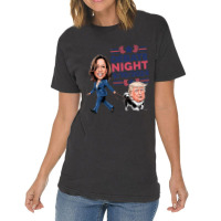 Funny Kamala Dog Walks Trump Vintage T-shirt | Artistshot