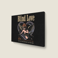 Cupid Blind Love Landscape Canvas Print | Artistshot