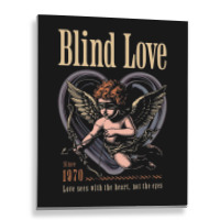 Cupid Blind Love Metal Print Vertical | Artistshot