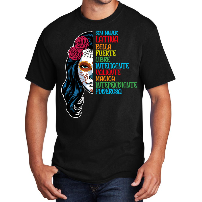 Magica Intependiente Poderosa Latina Power Basic T-shirt by Kasey | Artistshot