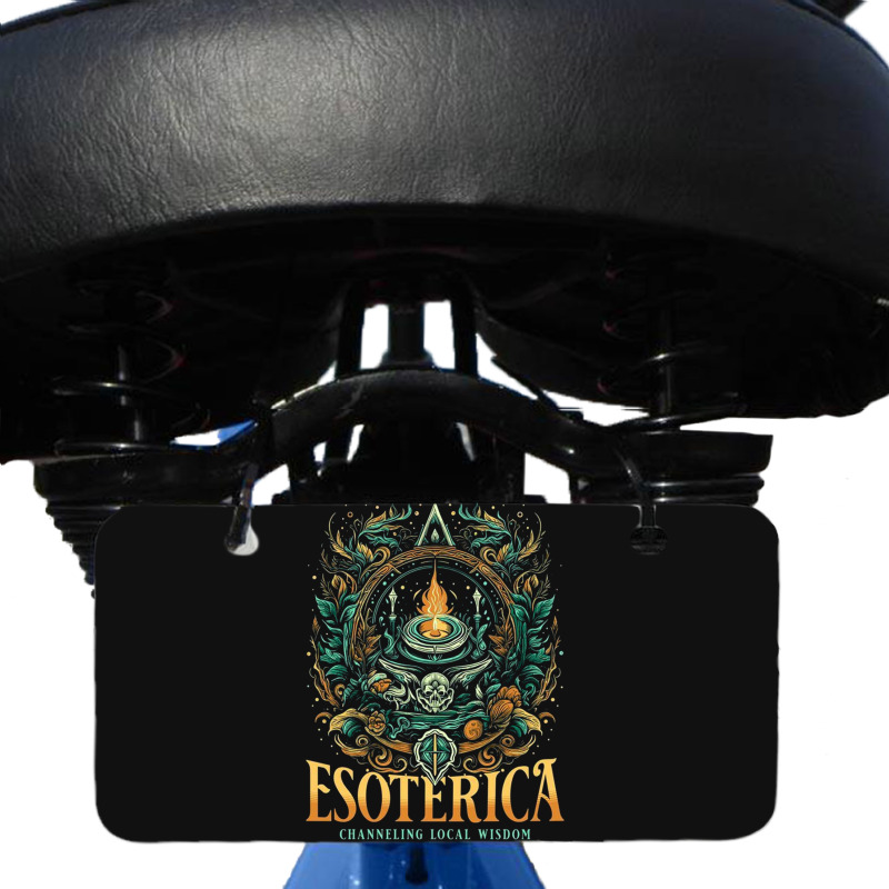 Esoterica Bicycle License Plate | Artistshot