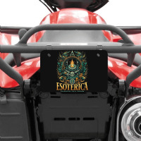 Esoterica Atv License Plate | Artistshot