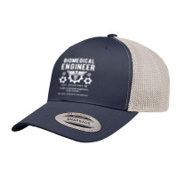 Biomedical Engineer Definition Funny Biomedical Engineering Long Sleev Retro Trucker Cap | Artistshot