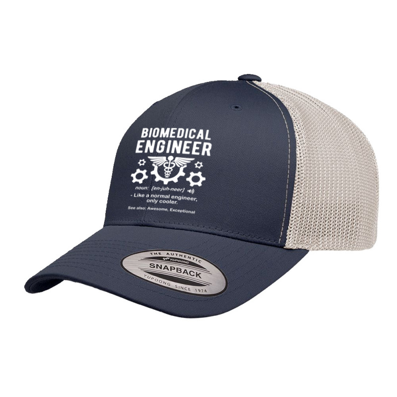 Biomedical Engineer Definition Funny Biomedical Engineering Long Sleev Retro Trucker Cap by cm-arts | Artistshot