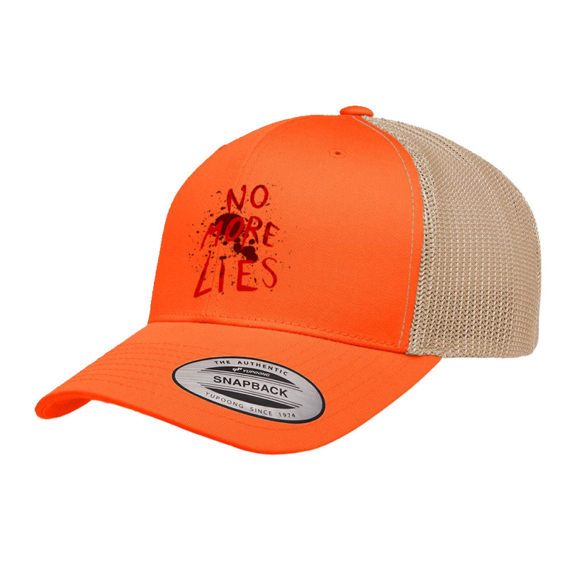 No More Lies Retro Trucker Cap | Artistshot