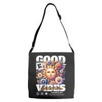 Good Vibes Adjustable Strap Totes | Artistshot