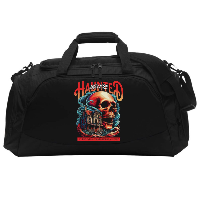 House Haunted Active Duffel | Artistshot