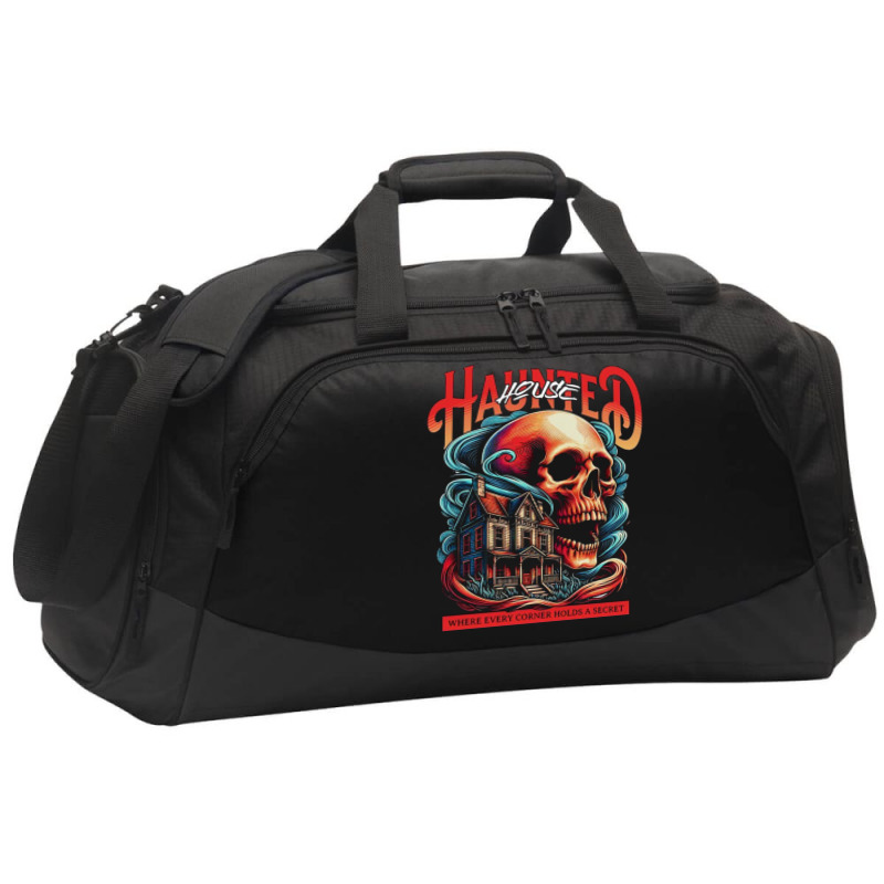 House Haunted Active Duffel | Artistshot