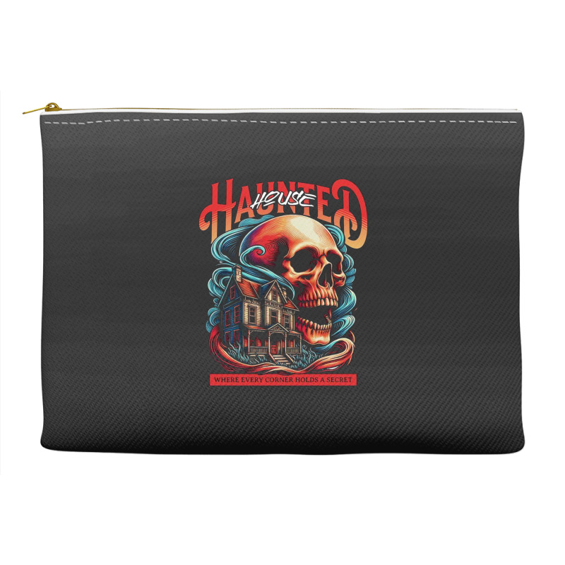 House Haunted Accessory Pouches | Artistshot