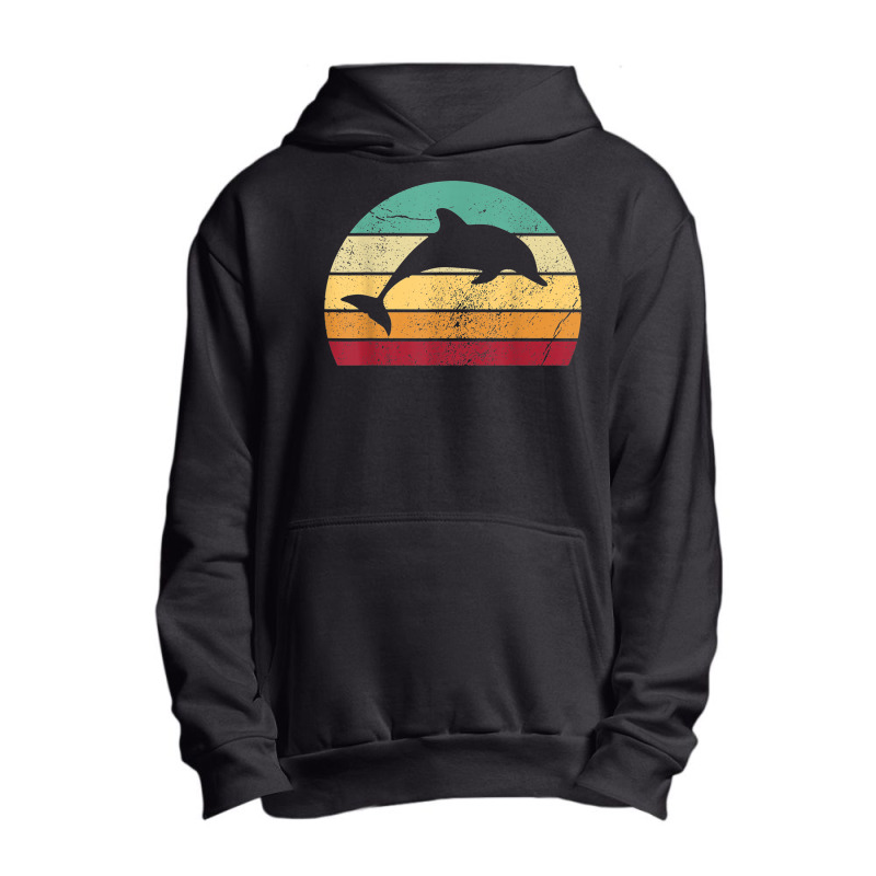 Save The Dolphin Urban Pullover Hoodie | Artistshot