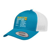 Private Chef Hourly Rate Funny Private Cook Culinary Cooking Long Slee Retro Trucker Cap | Artistshot