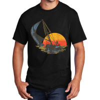 Vintage Sailing Basic T-shirt | Artistshot