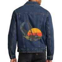 Vintage Sailing Men Denim Jacket | Artistshot