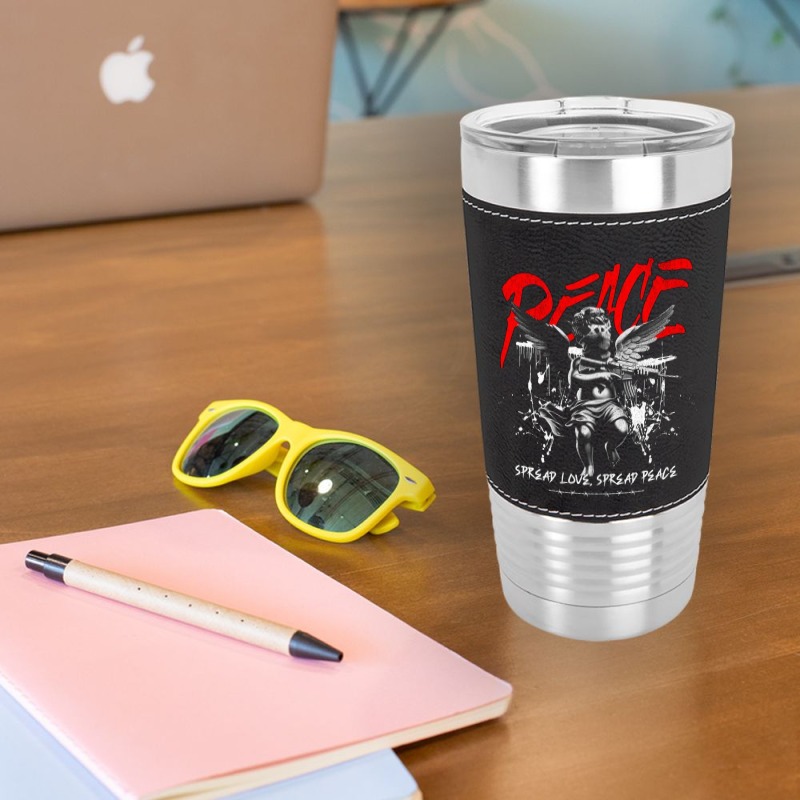 Peace Leatherette Tumbler | Artistshot