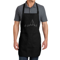 Funny Sailboat Heartbeat Full-length Apron | Artistshot