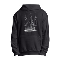 Vintage Sailboat Sailing Sailboating Urban Pullover Hoodie | Artistshot