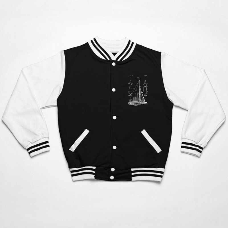 Vintage Sailboat Sailing Sailboating Bomber Jacket | Artistshot