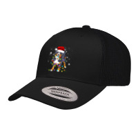 Bernese Mountain Dog Lights Christmas Matching Family T-shirt Retro Trucker Cap | Artistshot