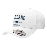 Fairland Oklahoma Ok Vintage Athletic Navy Sports Design Yupoong Trucker Cap | Artistshot