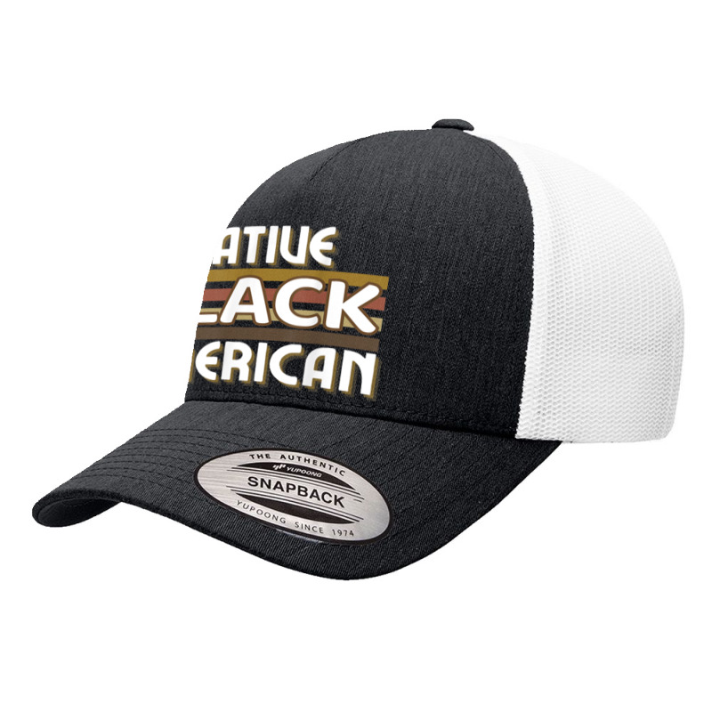 Native Black American Yupoong Trucker Cap by Complete | Artistshot