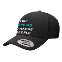 I Like Alopekis And Maybe 3 People Kokoni Melitaio Kynideo Yupoong Trucker Cap | Artistshot