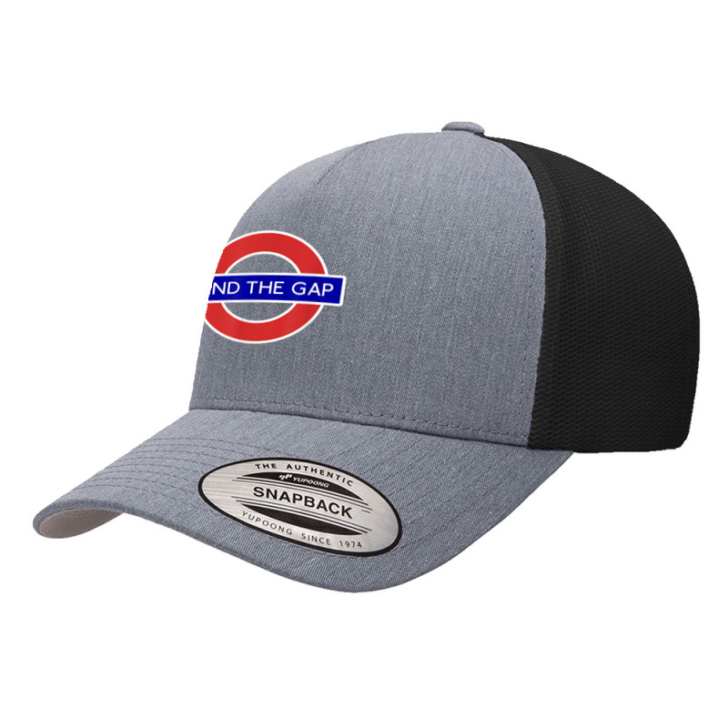 London Souvenir Mind The Gap Underground Tube Yupoong Trucker Cap | Artistshot