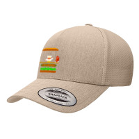 Burger Time Retro 80's Arcade Game Design Yupoong Trucker Cap | Artistshot