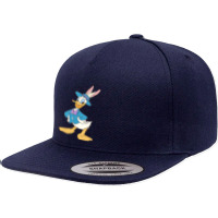 Cartoon Gifts Ductales  Mens Womens 5 Panel Snapback Cap | Artistshot