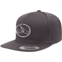 Kung Fu Martial Art Shaolin Monk Hand Salute 5 Panel Snapback Cap | Artistshot