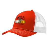 Milf Man I Love Fall Funny Fall Autumn Seasons Milf Quote T Shirt Pa Trucker Cap | Artistshot