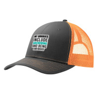 Don T Make Me Choose Between You And Analyzing Data 83503489 Pa Trucker Cap | Artistshot