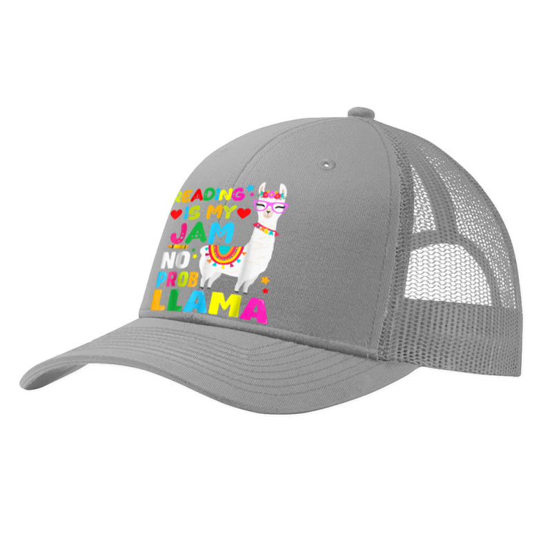 Read Teacher No Prob Llama Rainbow - Reading Is My Jam Vintage Pa Trucker Cap by Brynlee-Everett | Artistshot