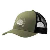 Analysis Paralysis White Print Classic Pa Trucker Cap | Artistshot