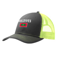 Maldives Maldivian Tee Flag Souvenir Gift Male Pa Trucker Cap | Artistshot