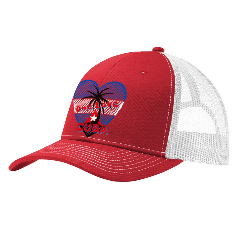 Cuba One Love Distressed Cuban Flag Cuba Pride I Love Cuba Pa Trucker Cap | Artistshot