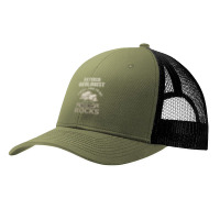 Retired Geologist Retirement Rock Collector Pa Trucker Cap | Artistshot