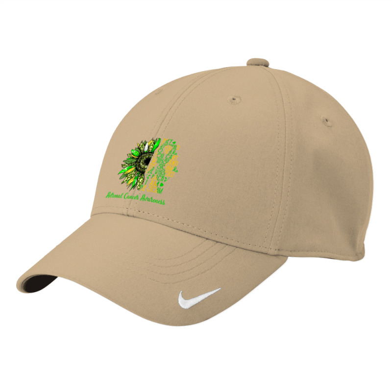 I'm The Storm Sunflower Leopard Adrenal Cancer Warrior Nike Dri-fit Cap | Artistshot