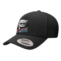 Run Spot Run, Funny Quote Debate Trump Kamala Elec Yupoong Trucker Cap | Artistshot