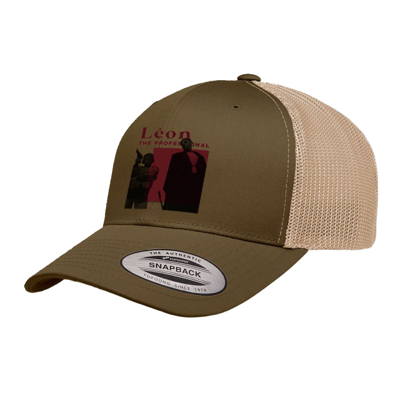 Leon - Jean Reno _ Natalie Portman Gift Retro Trucker Cap by AaronFosterJr. | Artistshot