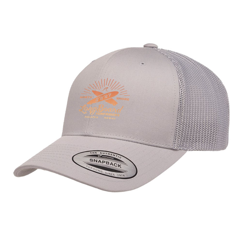 Hawaii Longboard Surf North Shore Haleiwa T Shirt Retro Trucker Cap | Artistshot