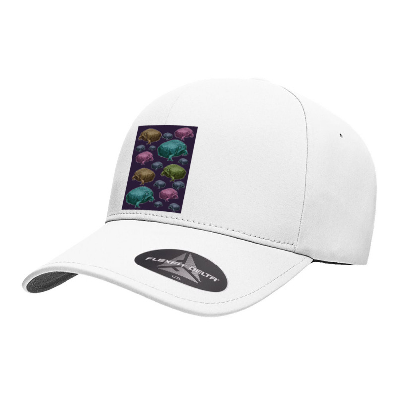 Rain Frog Wallpaper Premium Scoop Seamless Cap | Artistshot