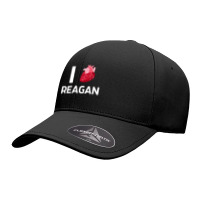 I Love Reagan Girlfriend Human Heart Cute Birthday Family T Shirt Seamless Cap | Artistshot